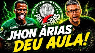 JHON ÁRIAS DEU AULA JOGA MUITO ULTIMAS NOTICIAS DO PALMEIRAS DE HOJE 