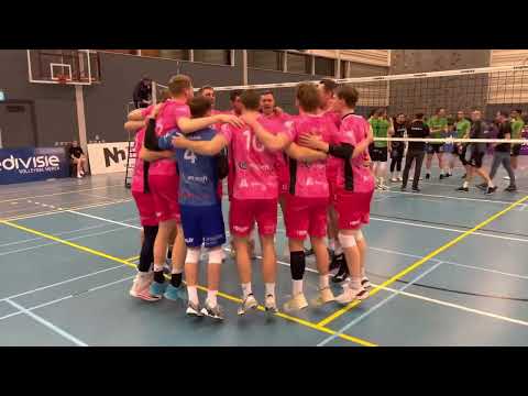 Het laatste punt van de 3-2 zege tegen SSS