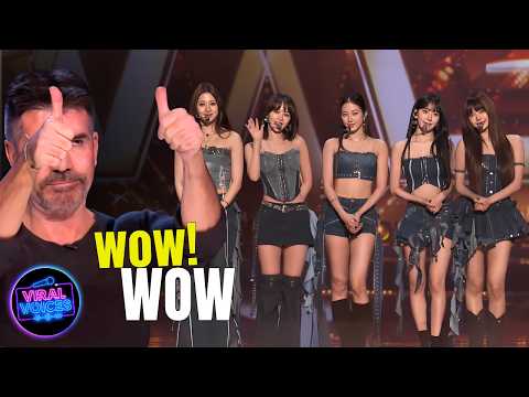 Le Sserafim SHOCKS America with POWERFUL K-Pop Performance on AGT 2025 Live Show!