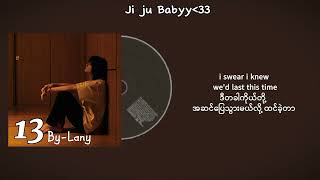 13--(Lany)mmsub lyric🖤#lany#13#jiju #mmsub