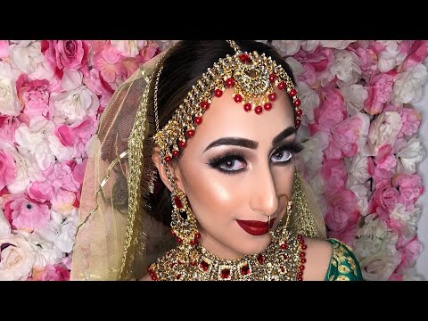 Indian traditional Bridal makeover