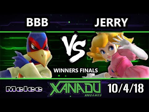 S@X 270 SSBM -  BBB (Falco) Vs. EBM | Jerry (Jigglypuff) Smash Melee Winners Finals