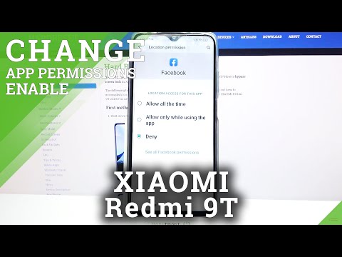 How to Manage Apps Permissions on XIAOMI Redmi 9T – Customize Apps Permissions