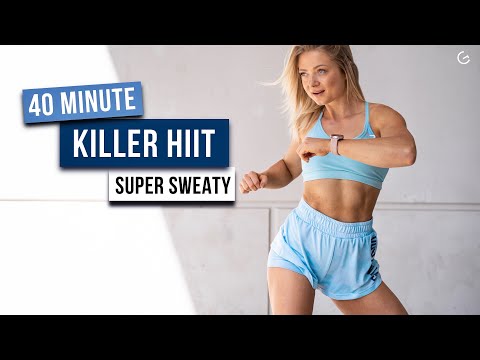 40 MIN FREAKY FRIDAY HIIT WORKOUT - Full Body, No Equipment - (HIIT IT HARDER DAY 12)