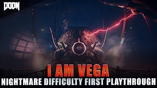 DOOM - Mission #12 Full Playthrough (VEGA Central Processing / Nightmare Difficulty)