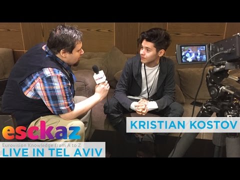 ESCKAZ в Тель-Авиве: Интервью с Кристианом Костовым (Болгария) на Israel Calling