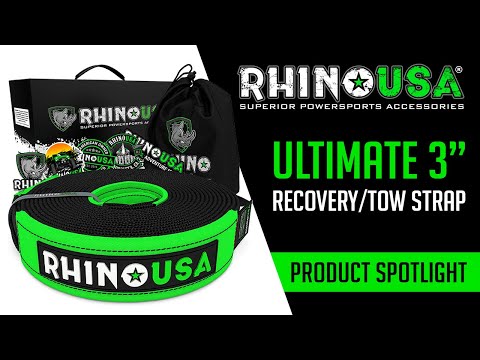 Rhino USA - Ultimate 3" Recovery/Tow Strap | Product Spotlight