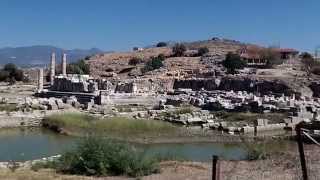 preview picture of video 'Turkey hiking the Lycian Way 5 Guavagiri to Patara with Letoon and Xanthos'