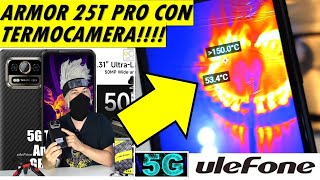 ULEFONE ARMOR 25T PRO recensione smartphone 5g con termocamera night vision e telecomando infrarossi