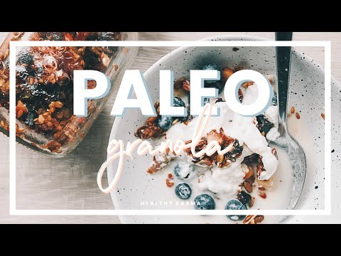 PALEO GRANOLA | Dairy, Gluten + Grain Free