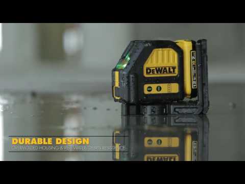 Dewalt DW089LG, 12V MAX 3 x 360 Green Line Laser