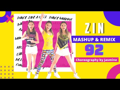 🔥 ZIN 92 mashup and remix 🔥 | 15 minute workout | Zumba Full body dance workout | Choreo by Jasmine