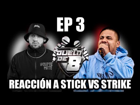 ROBOTIN EN RIMA BROASTER!! | REACCION A STRIKE VS STICK DUELO DE 8 EP3