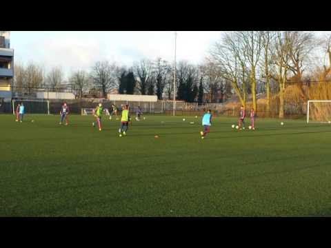 Basic passing sequence progression   Feyenoord U14
