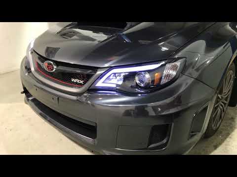 Subaru WRX Spec D headlight Conversion
