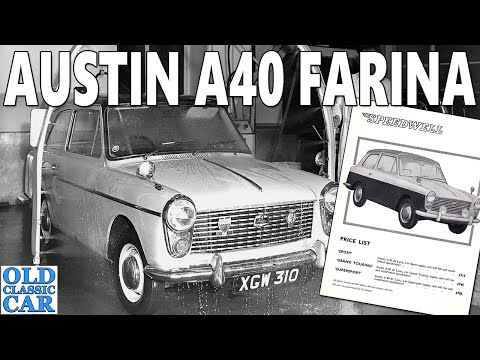 The AUSTIN A40 FARINA Mk1 & Mk2