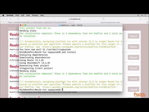 Saving Data in iOS Apps – Core Data and Realm The Course Overview | packtpub com