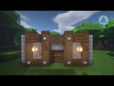 How To Build Small Houses for Different Minecraft Biomes: Dark Forest: Minecraft Architects #shorts