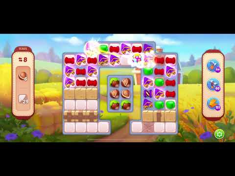 Homescapes Level 11305 夢幻家園 第11305關- No boosters