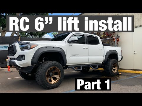 Tacoma 6\" Rough Country Lift Part 1