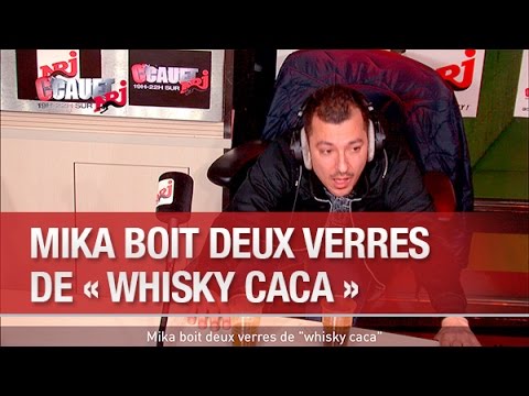 Mika boit deux verres de "whisky caca" - C’Cauet sur NRJ