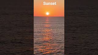 Sunset on carnival cruise#cruise #travel #charlestonwhite#ocean#sunset