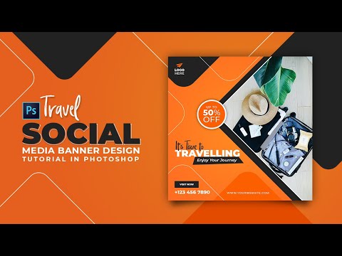 How to Design Furniture Social Media Banner Adobe Photoshop Tutorial Speed Art Grafix Mentor