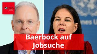 Baerbock pocht auf „Regeln”, dabei ist sie nur auf Job-Suche