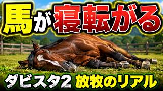 ダビスタ2続報｜放牧で寝転がる馬、大逃げの実演、実名繁殖の仮想配合まで公式Xが最高です