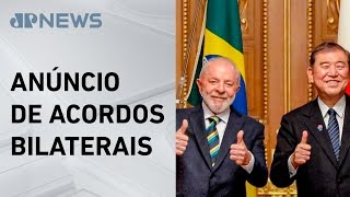 Lula faz declaração à imprensa com primeiro-ministro do Japão