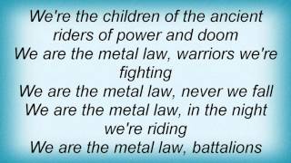 Majesty - Metal Law 2006 Lyrics