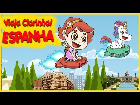 Viaja Clarinha: Espanha - Desenho infantil - Música A Galinha Magricela