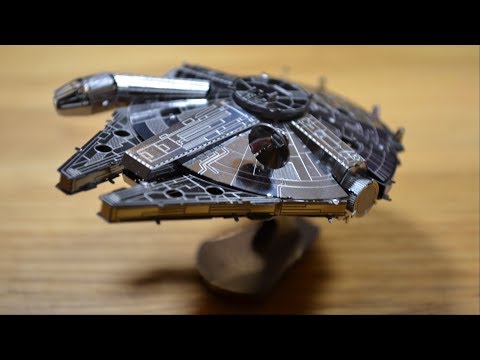 The Millennium Falcon - Metal Earth Assembly!