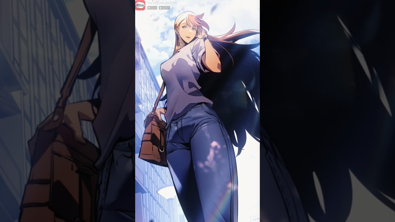 Jinwoo meets Joohee in the new Timeline ✨ Solo Leveling #sololeveling #shorts