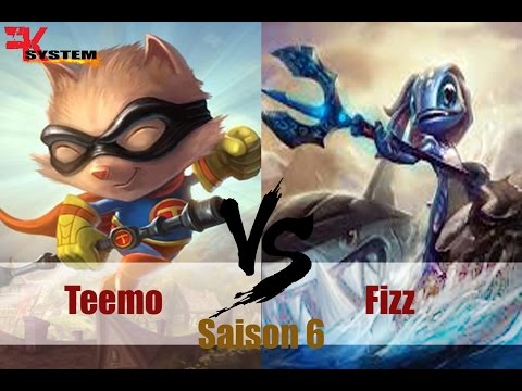 Teemo VS Fizz Top Lane [8-2-4]