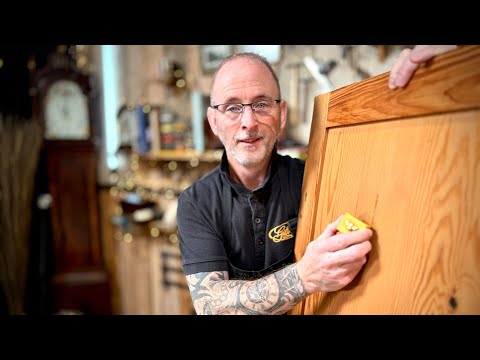 Repairing furniture scratches with solid Beeswax