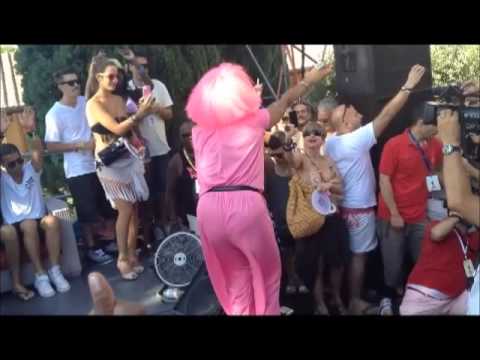 Natasha Watts-Barbara Tucker-Terry Hunter@Pool Party Roma 2012