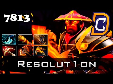 Resolut1on Ember Spirit - 7813 MMR Ranked Dota 2