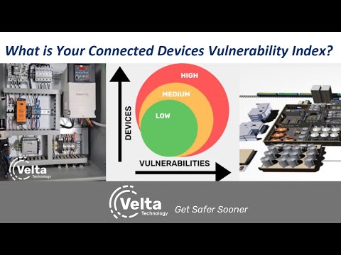 Protect Operational Technology With a Velta Technology Connected Devices Vulnerability (CDV) Index