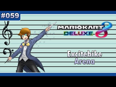 059 - Excitebike Arena (Mario Kart 8 Deluxe) ~ Super Mario Paint