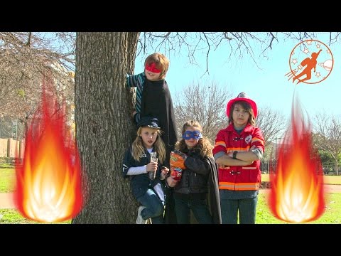 Little Heroes 21 - Survival Epic Battle - Cops & Firemen vs The Spark and The Stealer and Fire Shoes