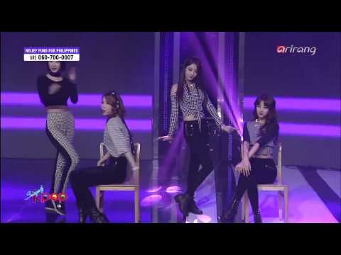 [131119] 9Muses - GUN @Arirang TV Simply KPOP
