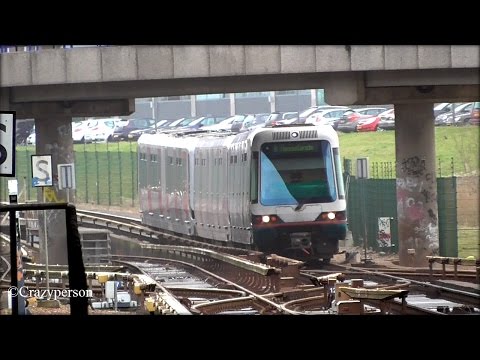 RET combi's metrotype S en B op Kralingse Zoom, Rotterdam