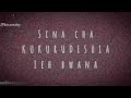 SINA CHA KUKURUDISHIA ASANTE ZORAVO LYRICS LYRIC VIDEO