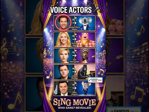 Scarlett Johansson Voiced THIS Character in Sing?! 🤯 (You Won't Believe)