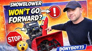Wheels Won't Turn On Craftsman Snowblower - Easy Fix With Donyboy73