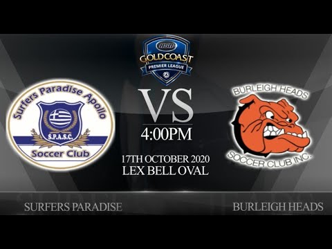 ASN GC Premier League rnd 13 - Surfers Paradise Apollo vs Burleigh Bulldogs (2-0).