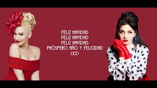 Gwen Stefani ft.Mon Laferte - Feliz Navidad (LETRA)