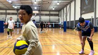 Seki Slammers vs Brothers in Christ Set 1 Rd 1