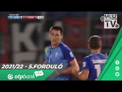 Serafimov Nikola gólja a ZTE FC – Budapest Honvéd mérkőzésen